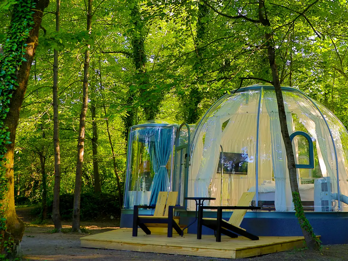 Plava kupola smještaj Japodski otoci Bihać Una