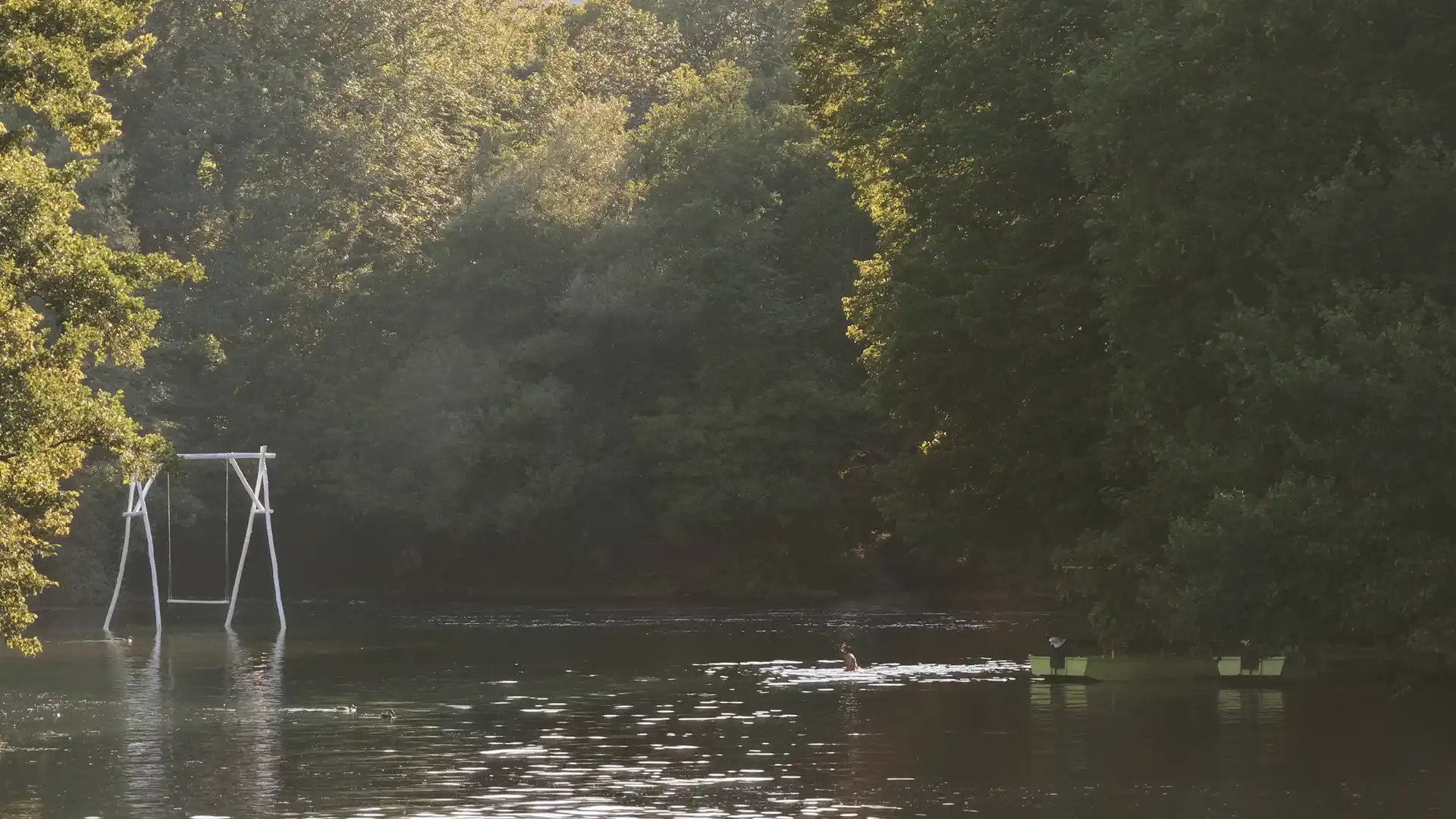 Baden auf den Japodischen Inseln - Fluss Una